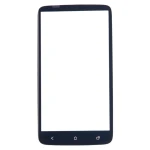 HTC One X glasruta svart - reservdel av hög kvalitet