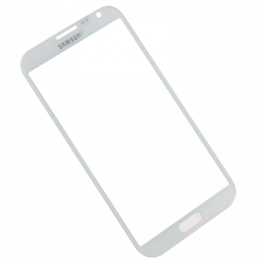 Samsung Galaxy Note 2 N7100 glasdisplay vit - original reservdel