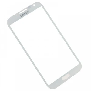 Samsung Galaxy Note 2 N7100 glasdisplay vit - original reservdel