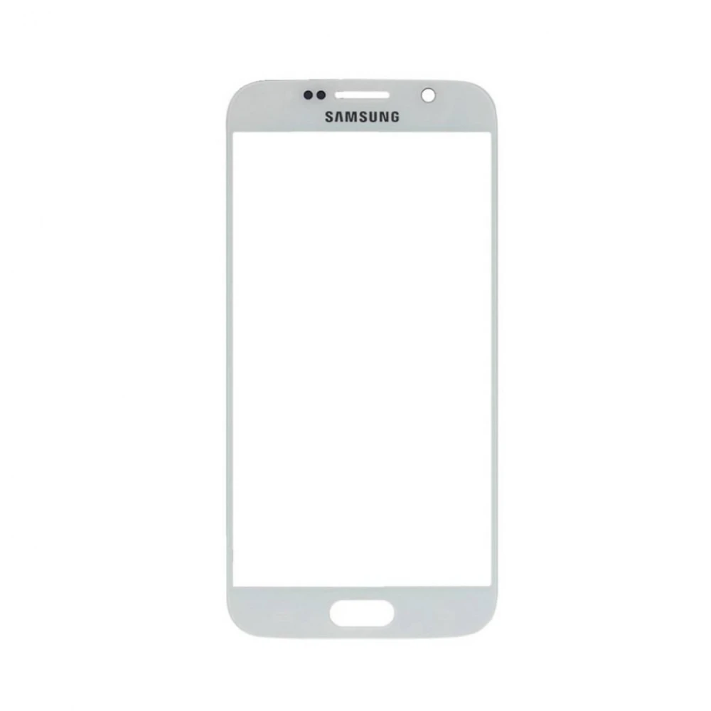 Samsung Galaxy S6 skärmglas vit - kvalitetsreservdel