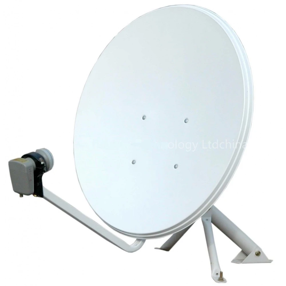Parabolantenn 60 cm med fäste för satellit-TV - LNB ingår ej