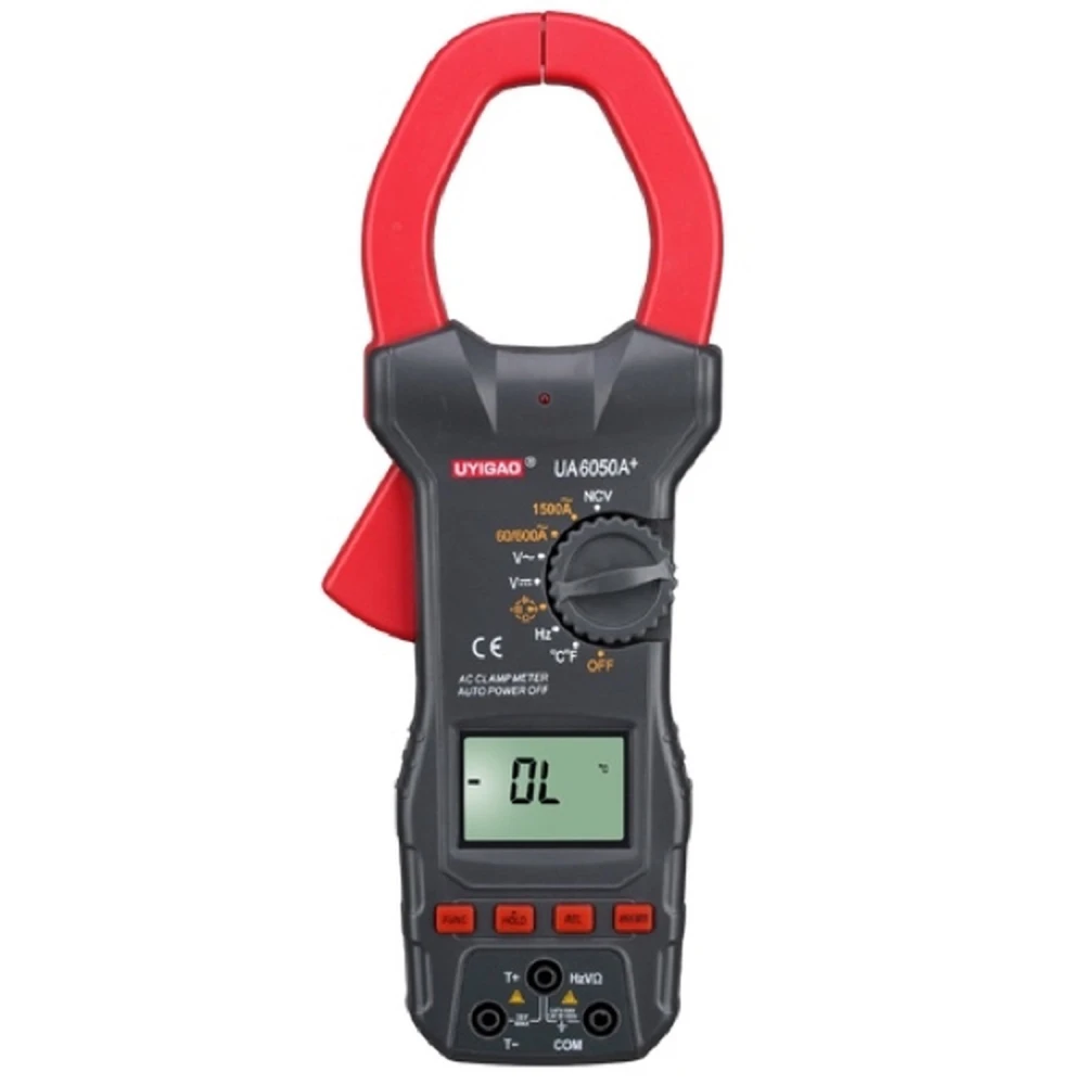 Digital strömtång UA6050A+ upp till 1500A med multimeter och NCV