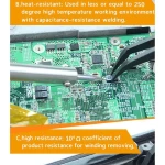 Pinzas de precisión JM-T11 para electrónica con resistencia al calor y antiestáticas