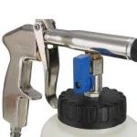 Tryckluftspistol av Tornador-typ för rengöring av bilens interiör och exteriör