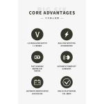 Mechanic BA27 batteriaktiveringskort för iPhone och Android