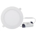Rund LED-panel 24W kallvit SuperSlim 6000K downlight