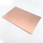 PCB-kort i glasfiber och koppar 7x10cm enkelsidig för DIY-projekt