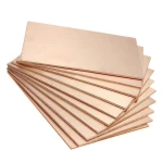 PCB-kort i glasfiber och koppar 7x10cm enkelsidig för DIY-projekt