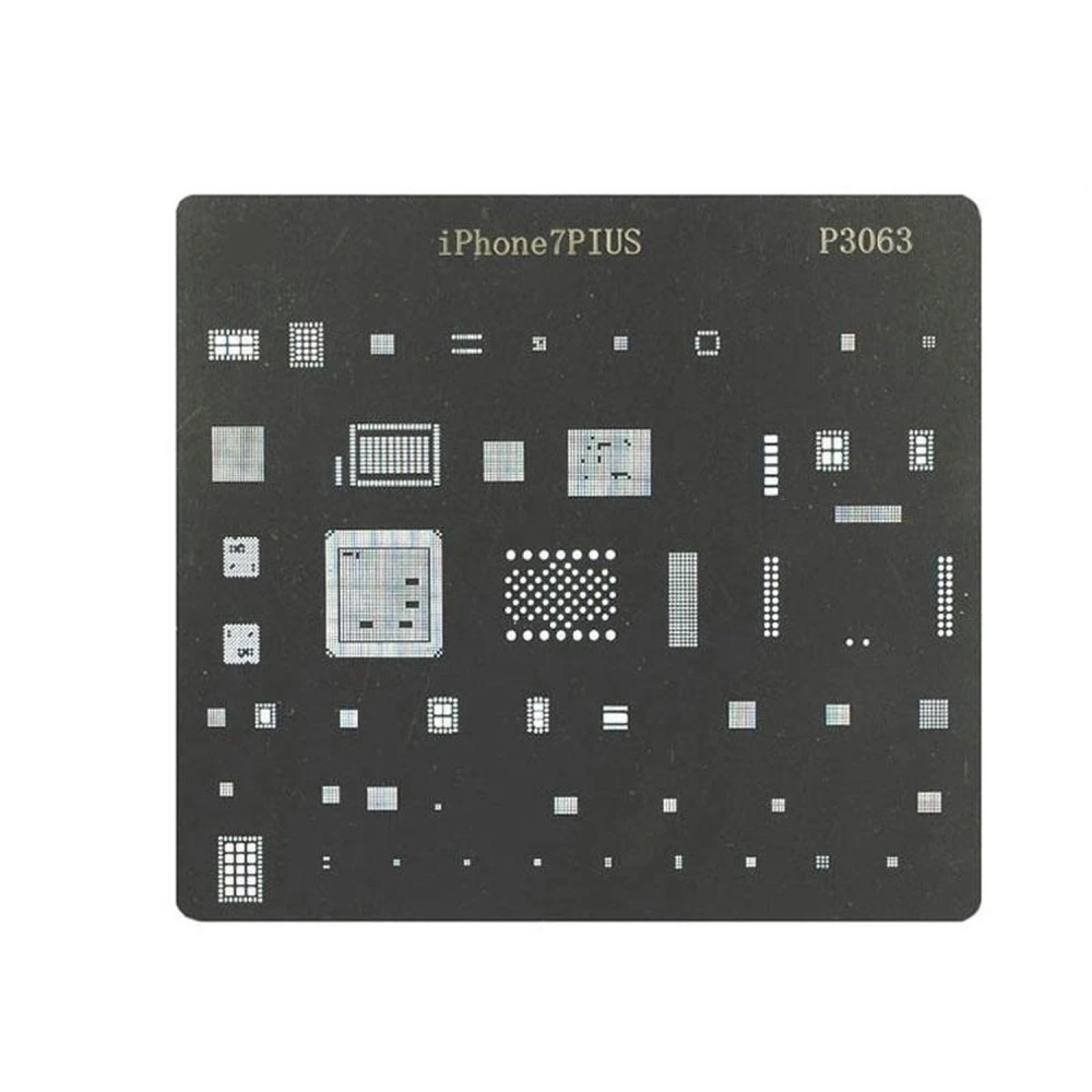 IC stencil för iPhone 7plus - BGA-mall för reparation och lödning