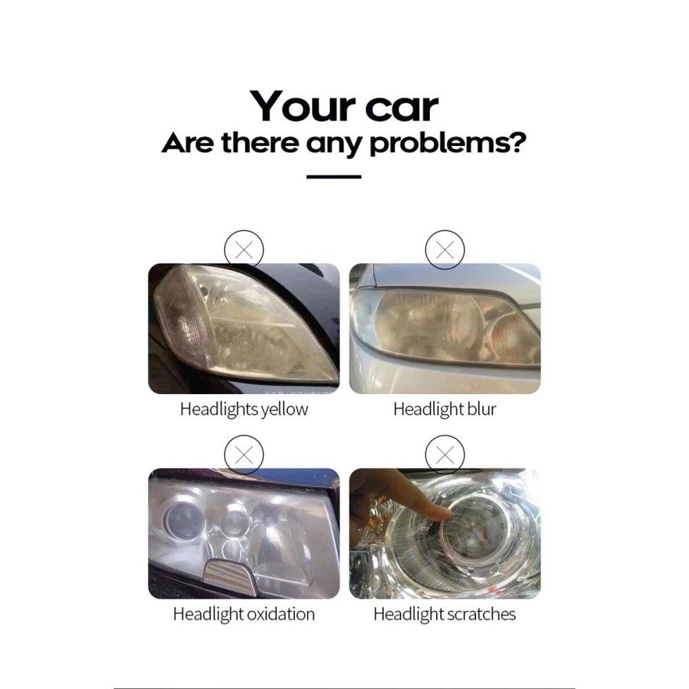 Flytande polymer för att restaurera strålkastare, 800ml TSX TOOL