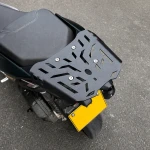 Bakre Pakethållare Zontes 150X / 125X — Järnbagagehållare 4 mm, Svart