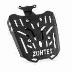 Bakre Pakethållare Zontes 150X / 125X — Järnbagagehållare 4 mm, Svart