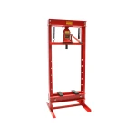 Prensa hidráulica 20 toneladas TSX TOOL vista lateral en taller