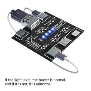 Mechanic DT3 USB-kabeltestare för iPhone, Micro USB och Type C