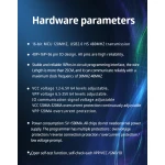 Vista superior del programador universal USB XGecu T48