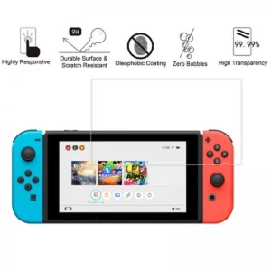 Skärmskydd i härdat glas för Nintendo Switch med maximalt skydd