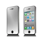 Skärmskydd iPhone 4G spegeleffekt med reptåligt skydd