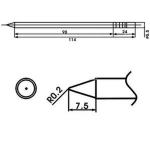 Aoyue LF-B lödspets med inbyggt motstånd för lödstationer