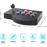 PXN 0082 arcade stick för PS3 - multiformats joystick
