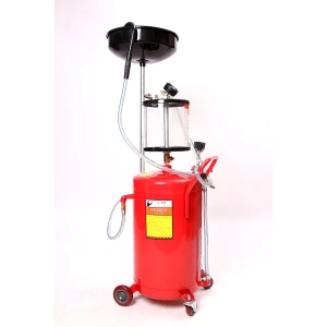 Multifunktionell oljesug 80 liter med uppsamlingskärl