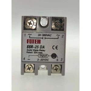Fotek SSR-25 25A solid state relay för effektiv elstyrning