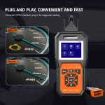 Scanner diagnóstico BMW Konnwei KW480 en caja original con accesorios