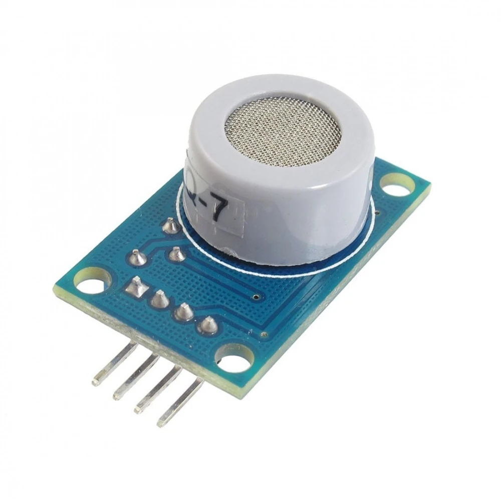 MQ7 kolmonoxiddetektor kompatibel med Arduino