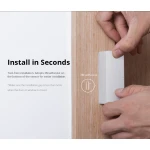 Trådlös dörr- och fönstersensor SONOFF DW2 RF för hemlarm