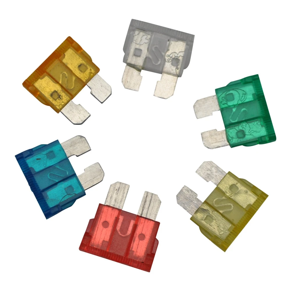 Säkringsset bil och motorcykel 120 delar 5A 10A 15A 20A 25A 30A TSX TOOL