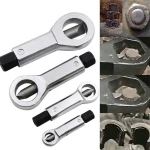 Set med 4 manuella mutterknackare i metall, skruvseparerare TSX TOOL