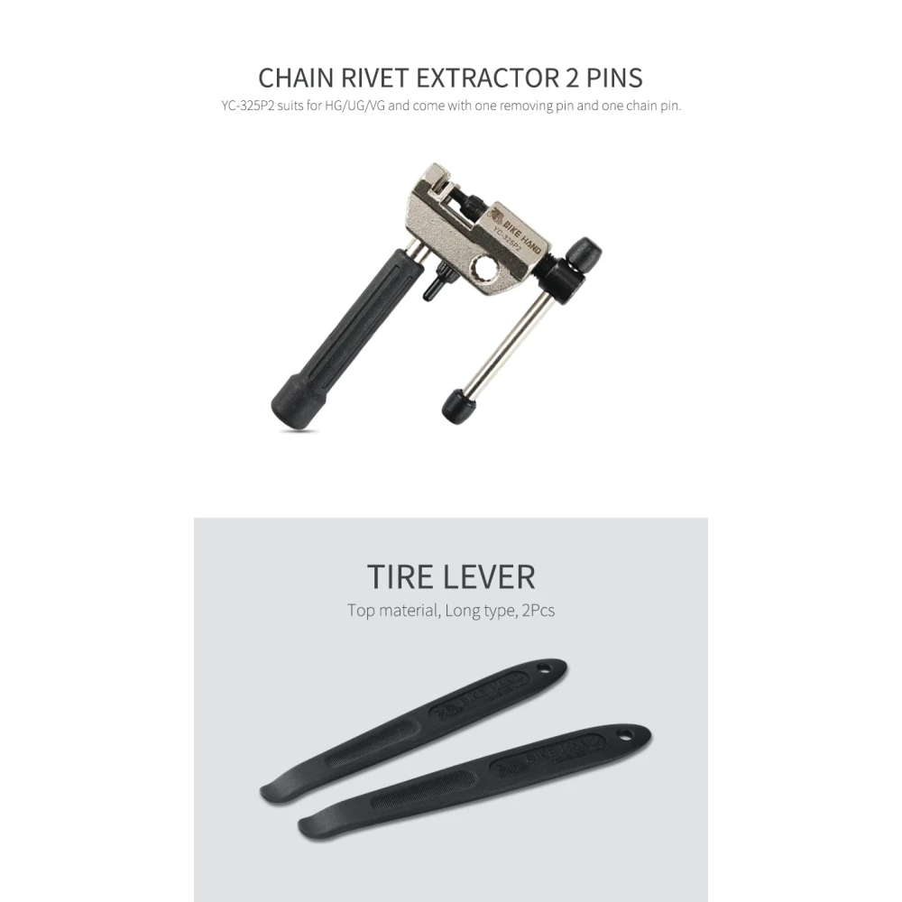 Cykelverktygsset 18 i 1 Bikehand - multifunktionellt set