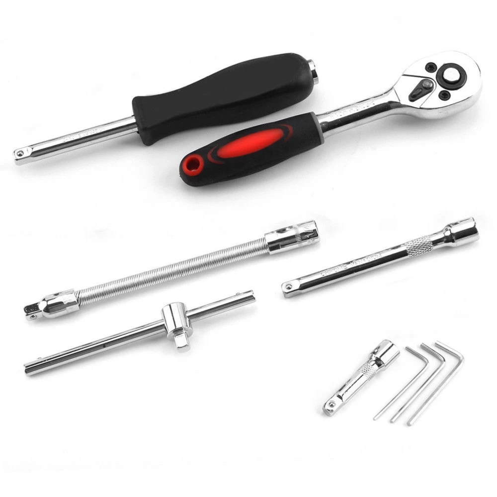 Llaves de vaso hexagonales métricas y accesorios del set TSX TOOL