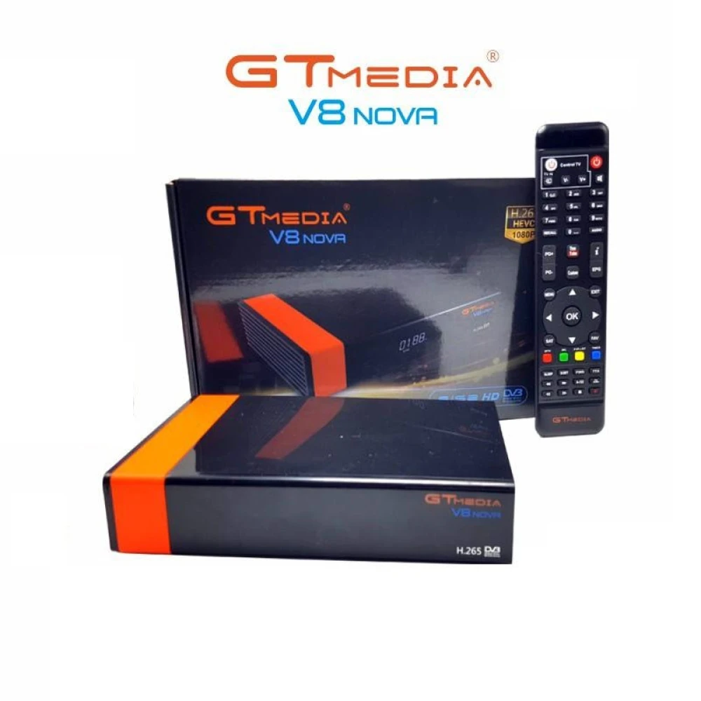 Freesat V8 Nova HD satellitmottagare med wifi-adapter