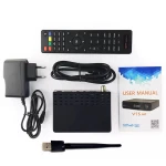 Receptor GTMEDIA Freesat V7S HD mostrando menú en pantalla