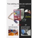 Sunkko 737DH punktsvets för litiumbatteri 18650 14500 21700