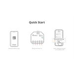 SONOFF DUAL R3 smart dubbelbrytare med effektmätning