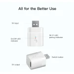SONOFF Micro smart USB-adapter för fjärrstyrning och automation