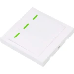 SONOFF Pulsador Interruptor Triple instalado en pared para control de iluminación