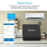 Sonoff RF Bridge 433MHz WiFi trådlös, kompatibel med Alexa och Google Home