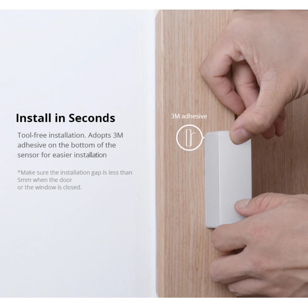 SONOFF SDW2 WiFi trådlös dörr- och fönstersensor