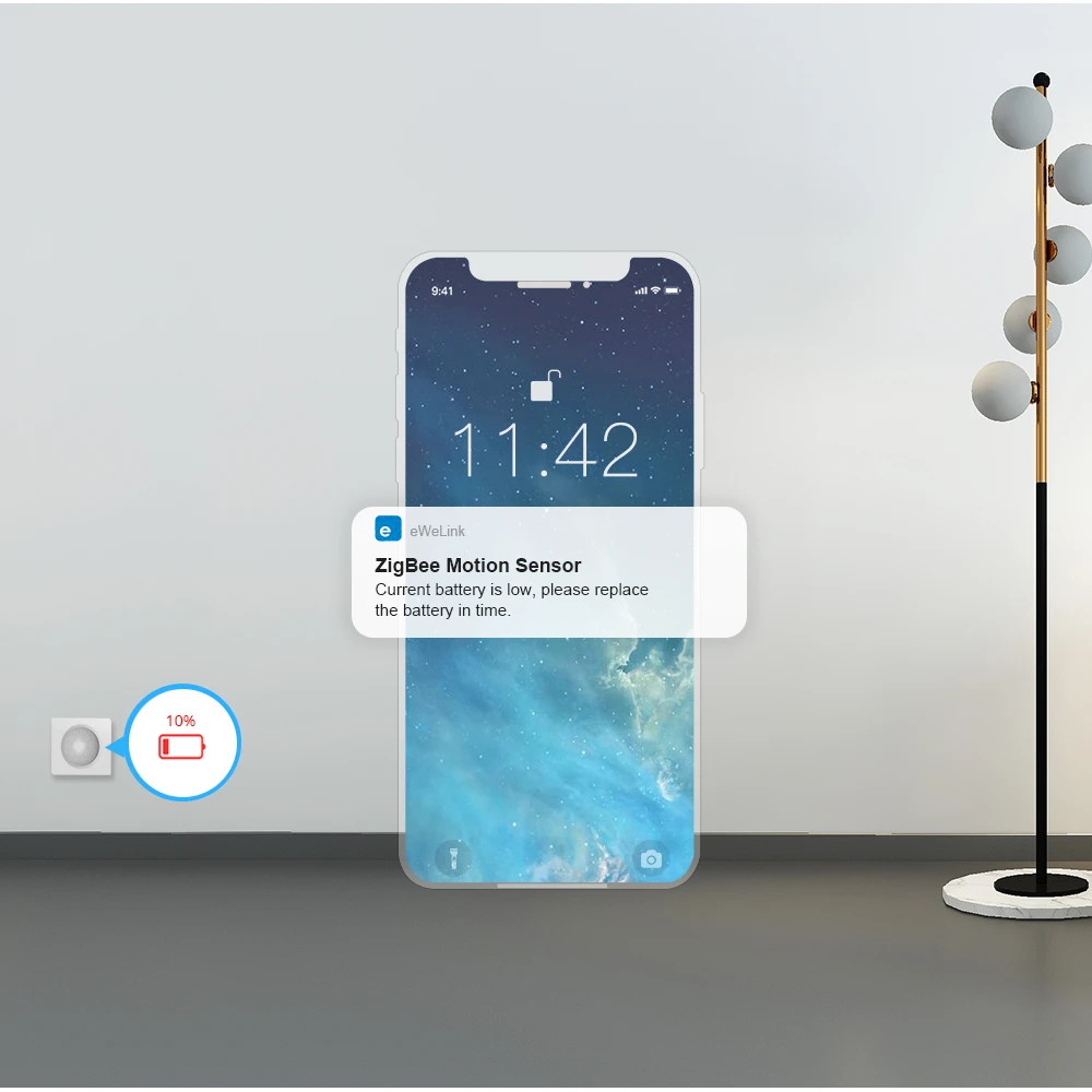 SONOFF SNZB-03 rörelsesensor ZigBee - smart styrning och exakt detektering