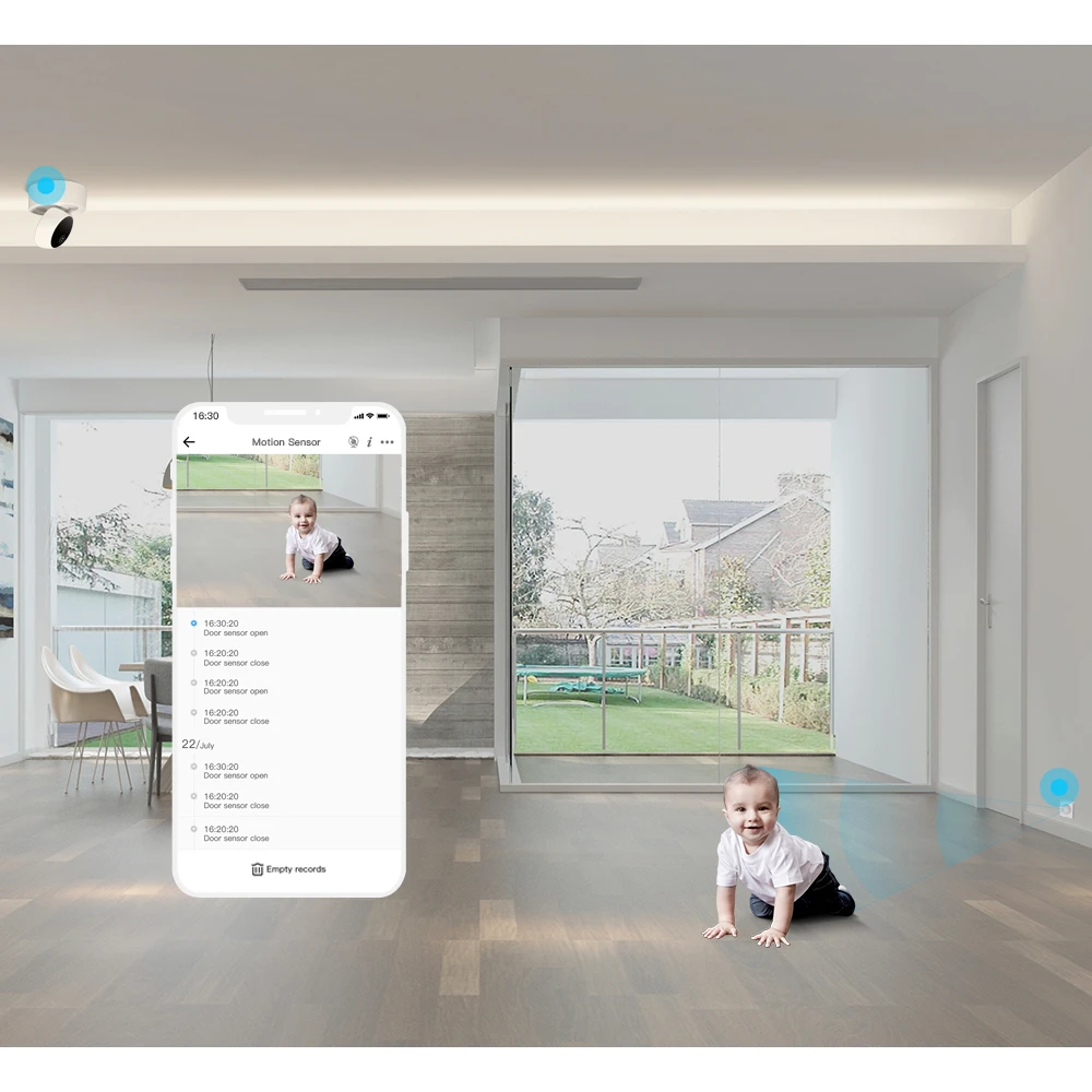 SONOFF SNZB-03 rörelsesensor ZigBee - smart styrning och exakt detektering