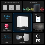 SONOFF ZBMINI ZigBee smart strömbrytare mini för 2-vägs ljusstyrning