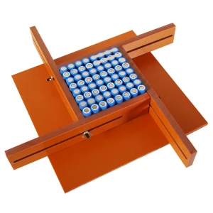 Justerbart 18650-batterihållare 6x16 för batteripack