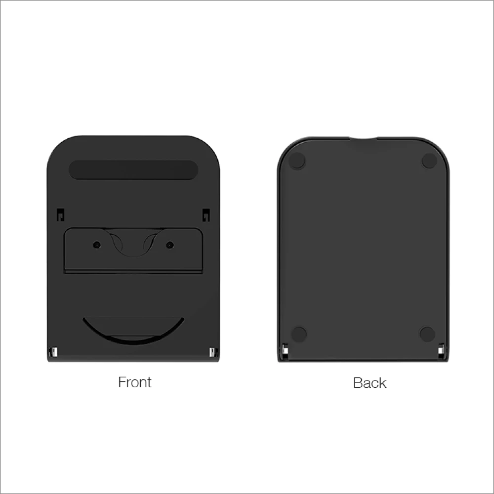 Vista lateral del soporte plegable para Nintendo Switch y smartphone Dobe