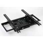 Soporte TV pared articulable negro metalizado compatible con VESA 200x200 y 400x400