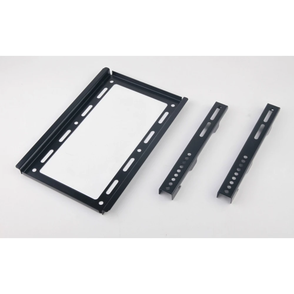 Vista lateral del soporte fijo para televisión de pared 14 a 42 pulgadas