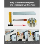 SUNKKO 738AL: Punktsvets för litiumbatterier 18650