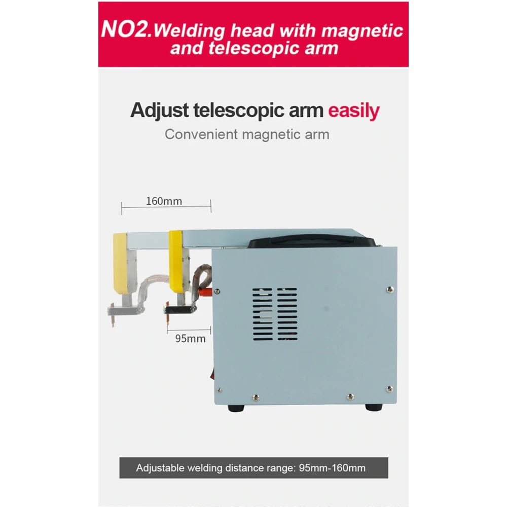 SUNKKO 738AL: Punktsvets för litiumbatterier 18650