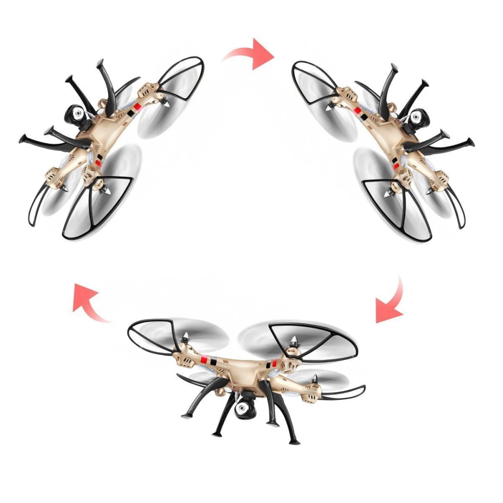 Syma X8hw drönare quadcopter FPV med HD WiFi-kamera i realtid